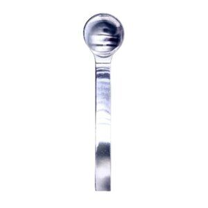 gs Gourmet Settings Teaspoon PLS 6 5/8" PURE Matte Stainless Steel 18/10 MCM